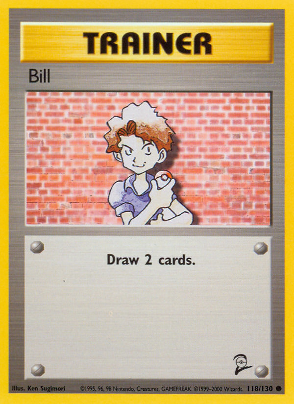 Bill (118/130) [Base Set 2] - Evolution TCG