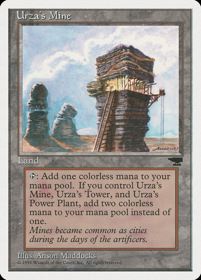 Urza's Mine (Sky Background) [Chronicles] - Evolution TCG