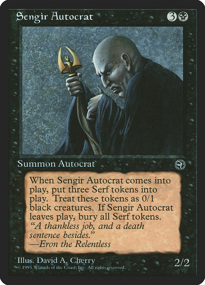 Sengir Autocrat [Homelands] - Evolution TCG