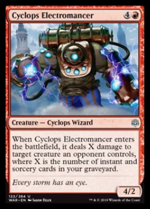 Cyclops Electromancer [War of the Spark] - Evolution TCG