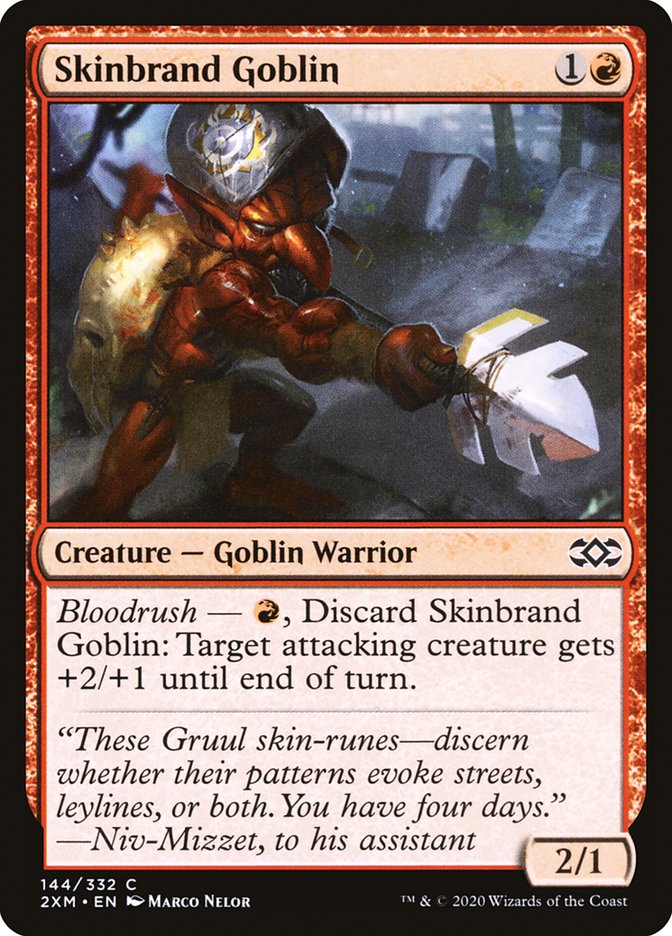 Skinbrand Goblin [Double Masters] - Evolution TCG