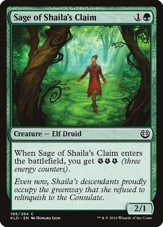 Sage of Shaila's Claim [Kaladesh] - Evolution TCG