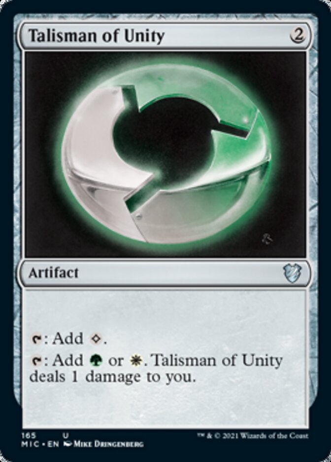 Talisman of Unity [Innistrad: Midnight Hunt Commander] - Evolution TCG