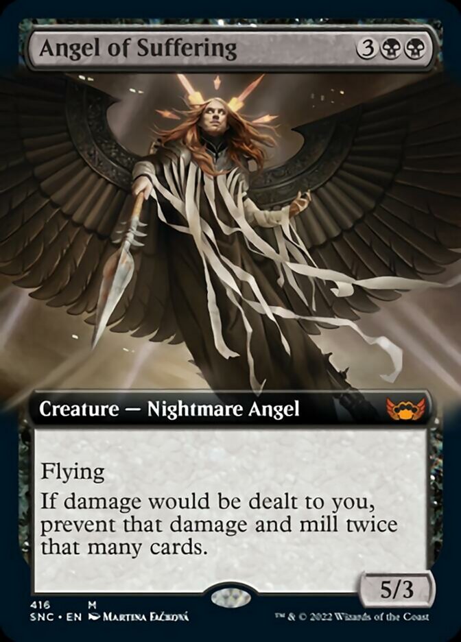 Angel of Suffering (Extended Art) [Streets of New Capenna] - Evolution TCG