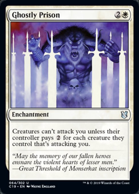 Ghostly Prison [Commander 2019] - Evolution TCG