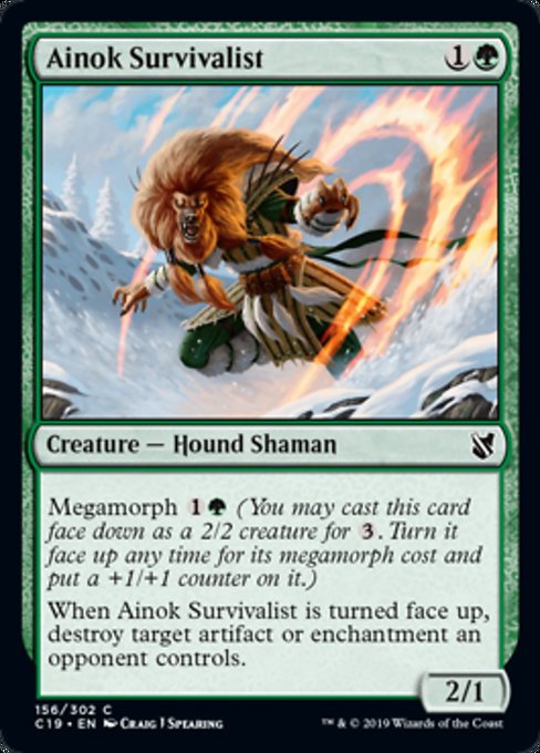 Ainok Survivalist [Commander 2019] - Evolution TCG