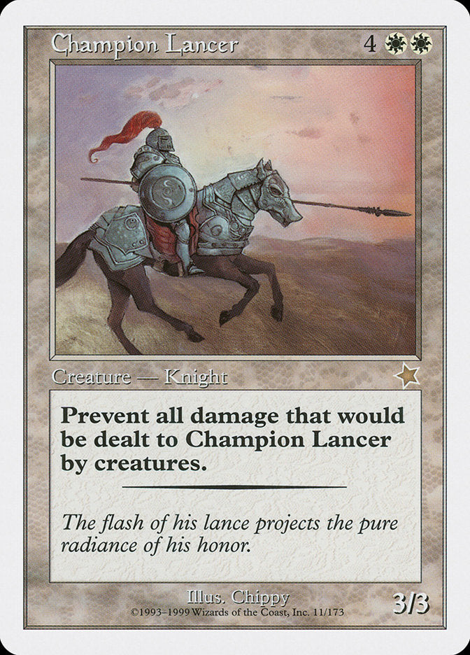 Champion Lancer [Starter 1999] - Evolution TCG
