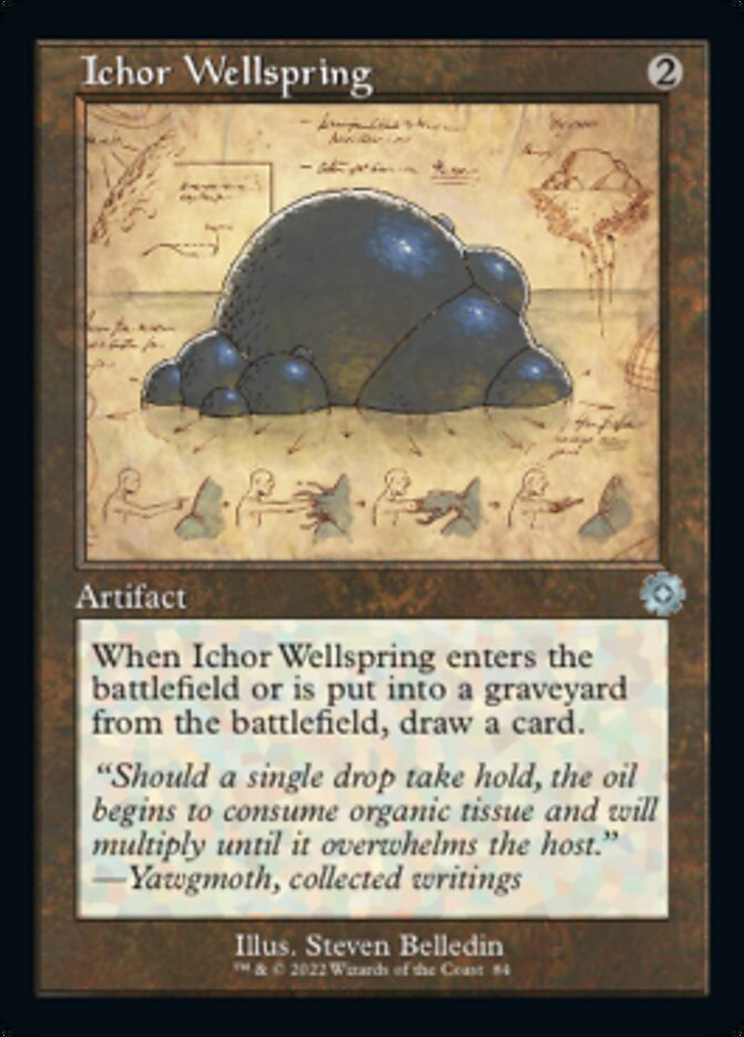 Ichor Wellspring (Retro Schematic) [The Brothers' War Retro Artifacts] - Evolution TCG