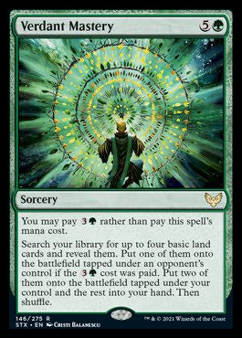 Verdant Mastery [Strixhaven: School of Mages] - Evolution TCG