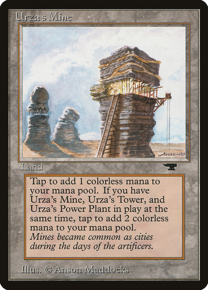 Urza's Mine (Sky Background) [Antiquities] - Evolution TCG