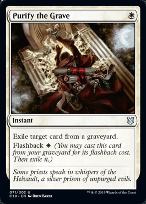 Purify the Grave [Commander 2019] - Evolution TCG