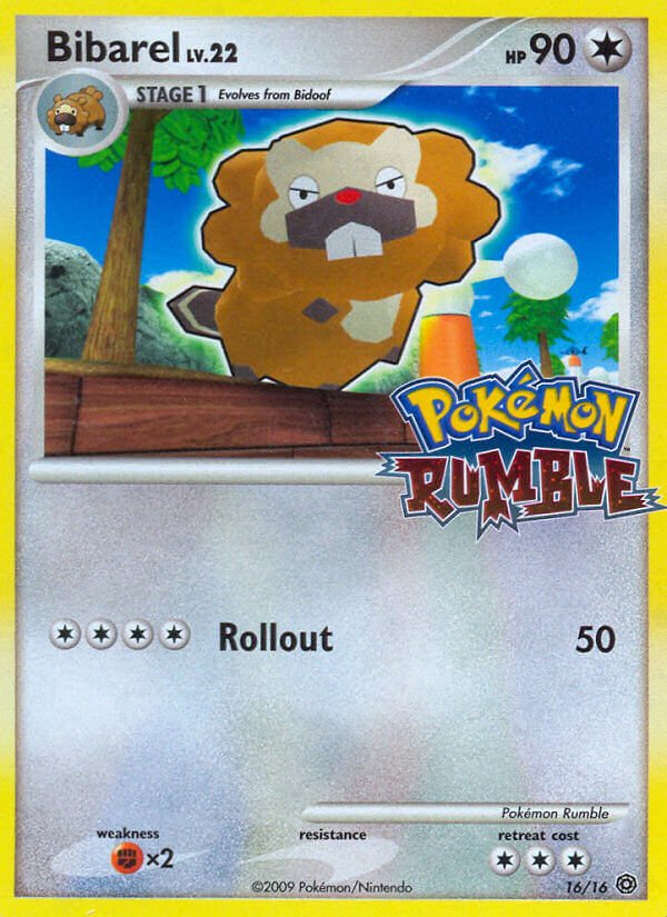 Bibarel (16/16) [Pokémon Rumble] - Evolution TCG