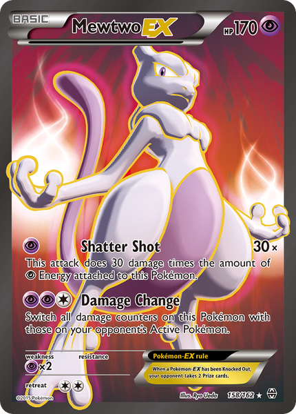 Mewtwo EX (158/162) [XY: BREAKthrough] | Evolution TCG