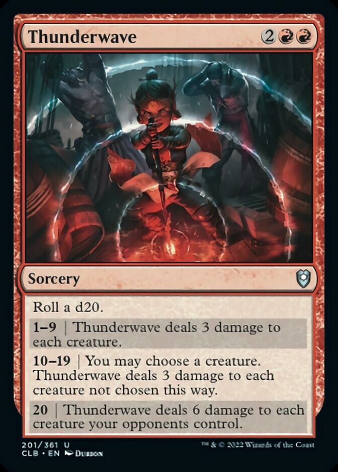 Thunderwave [Commander Legends: Battle for Baldur's Gate] - Evolution TCG