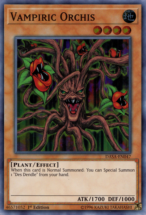 Vampiric Orchis [DASA-EN047] Super Rare - Evolution TCG