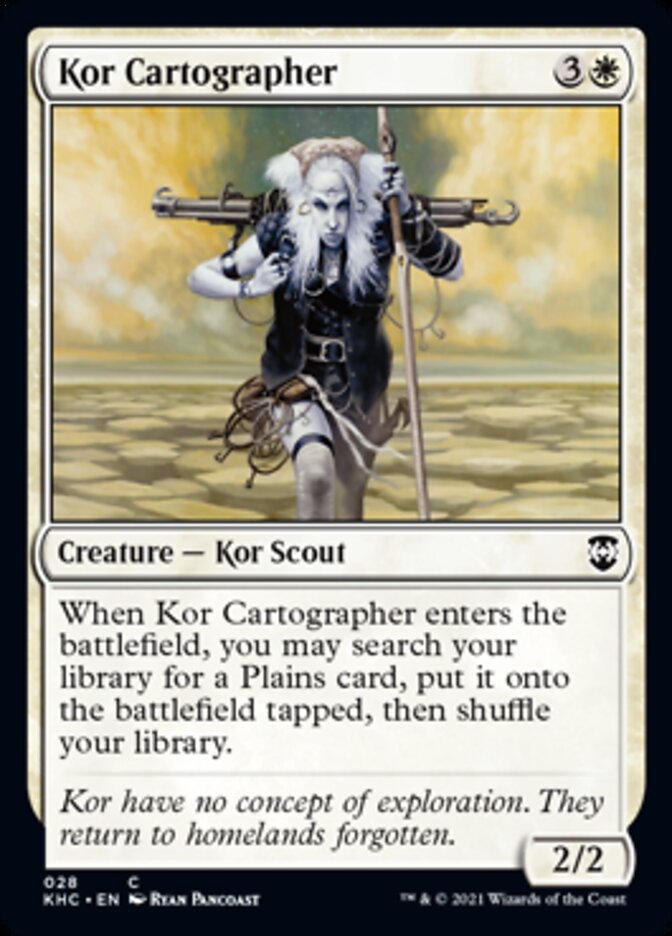 Kor Cartographer [Kaldheim Commander] - Evolution TCG