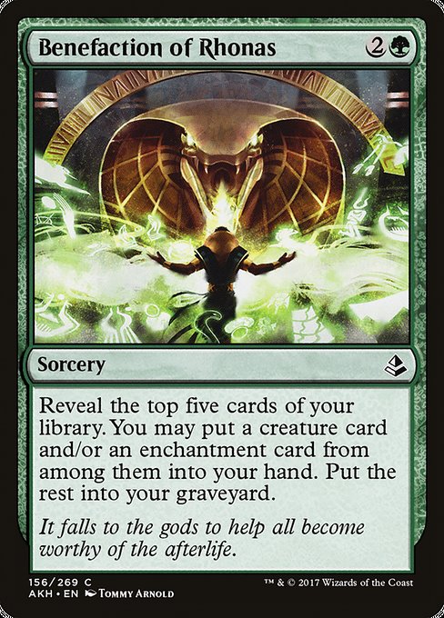 Benefaction of Rhonas [Amonkhet] - Evolution TCG