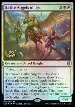 Battle Angels of Tyr [Commander Legends: Battle for Baldur's Gate Prerelease Promos] - Evolution TCG