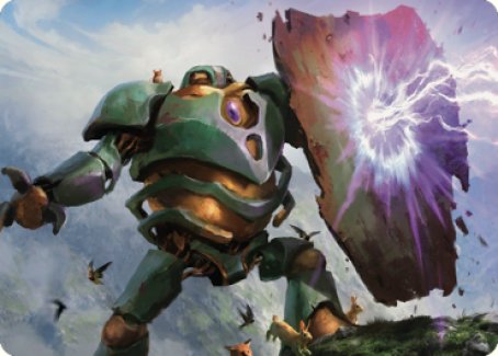 Walking Bulwark Art Card [Dominaria United Art Series] - Evolution TCG