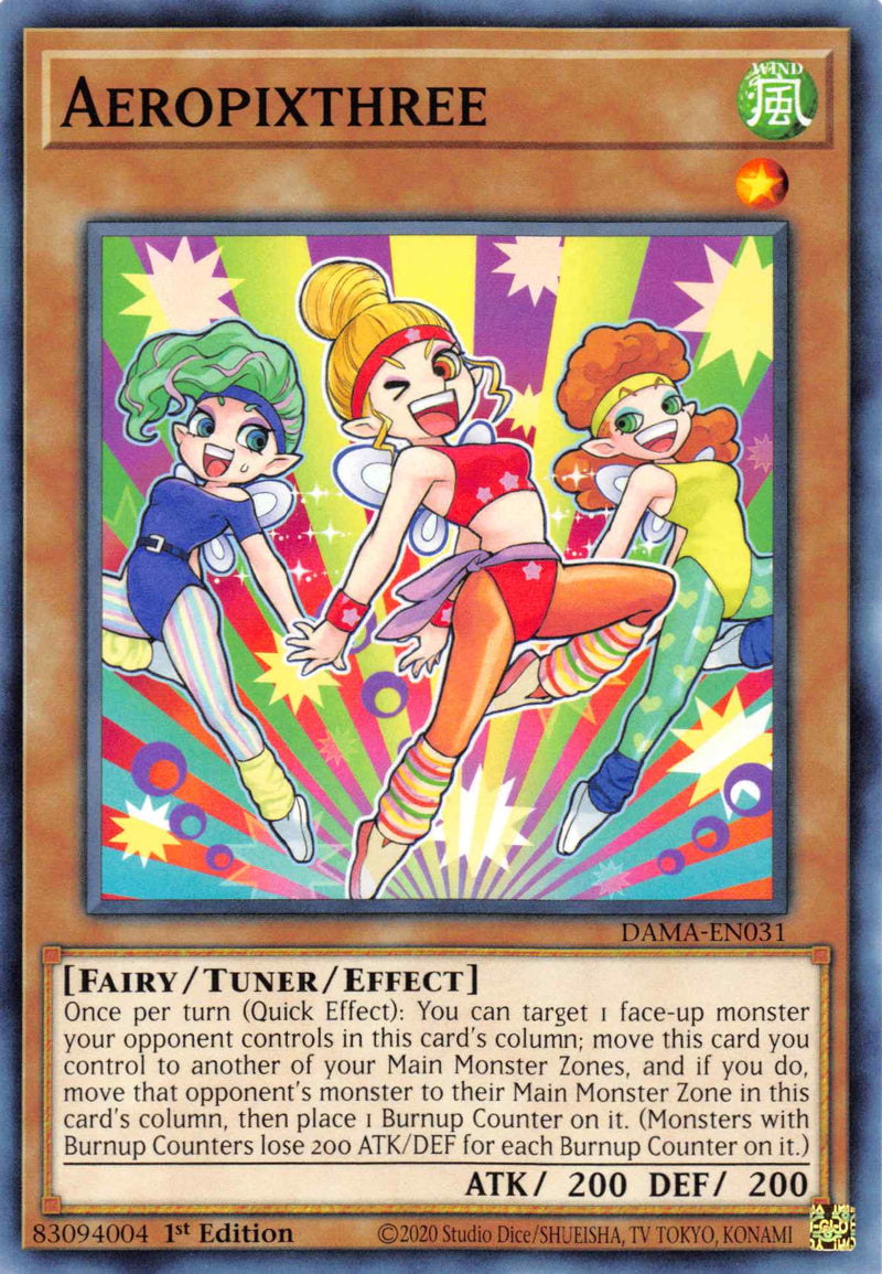 Aeropixthree [DAMA-EN031] Common - Evolution TCG