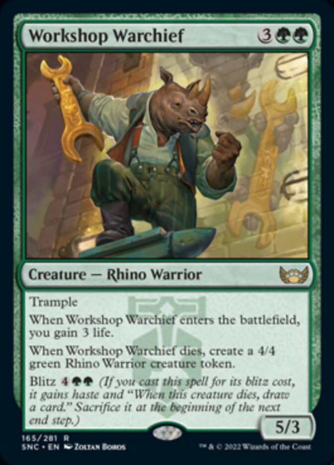 Workshop Warchief [Streets of New Capenna] - Evolution TCG