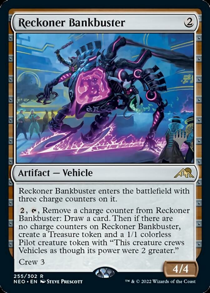 Reckoner Bankbuster (Promo Pack) [Kamigawa: Neon Dynasty Promos] - Evolution TCG