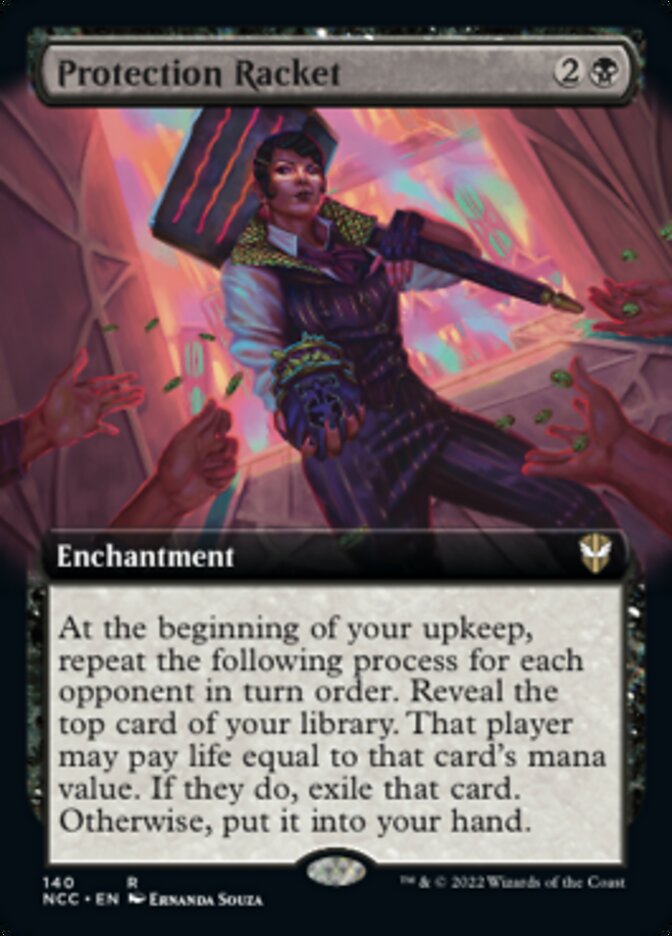 Protection Racket (Extended Art) [Streets of New Capenna Commander] - Evolution TCG