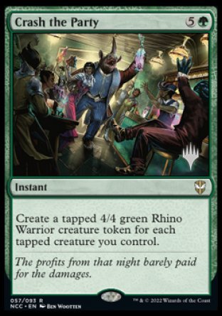Crash the Party (Promo Pack) [Streets of New Capenna Commander Promos] - Evolution TCG