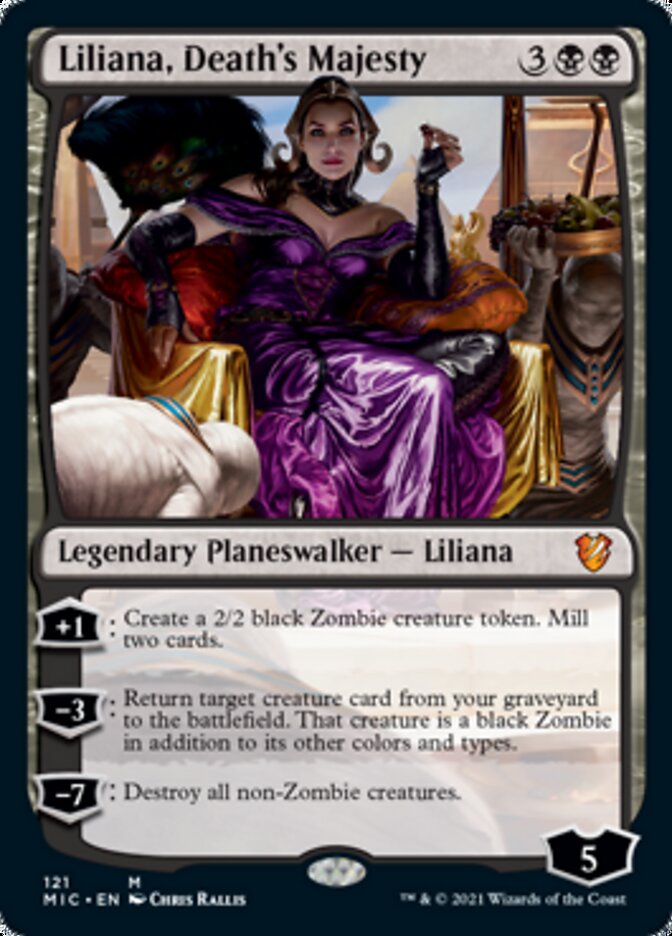 Liliana, Death's Majesty [Innistrad: Midnight Hunt Commander] - Evolution TCG