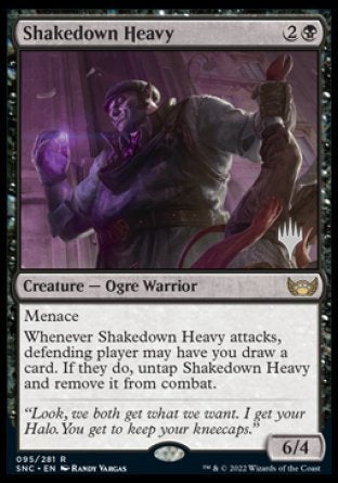 Shakedown Heavy (Promo Pack) [Streets of New Capenna Promos] - Evolution TCG