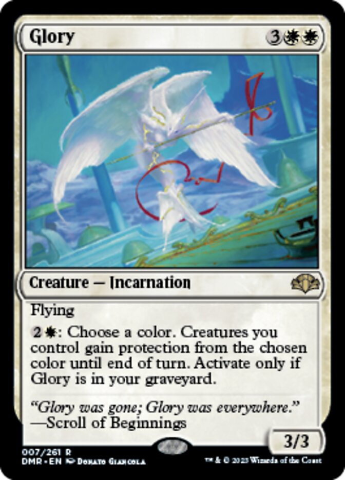 Glory [Dominaria Remastered] - Evolution TCG