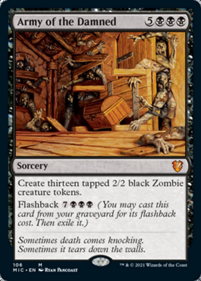 Army of the Damned [Innistrad: Midnight Hunt Commander] - Evolution TCG