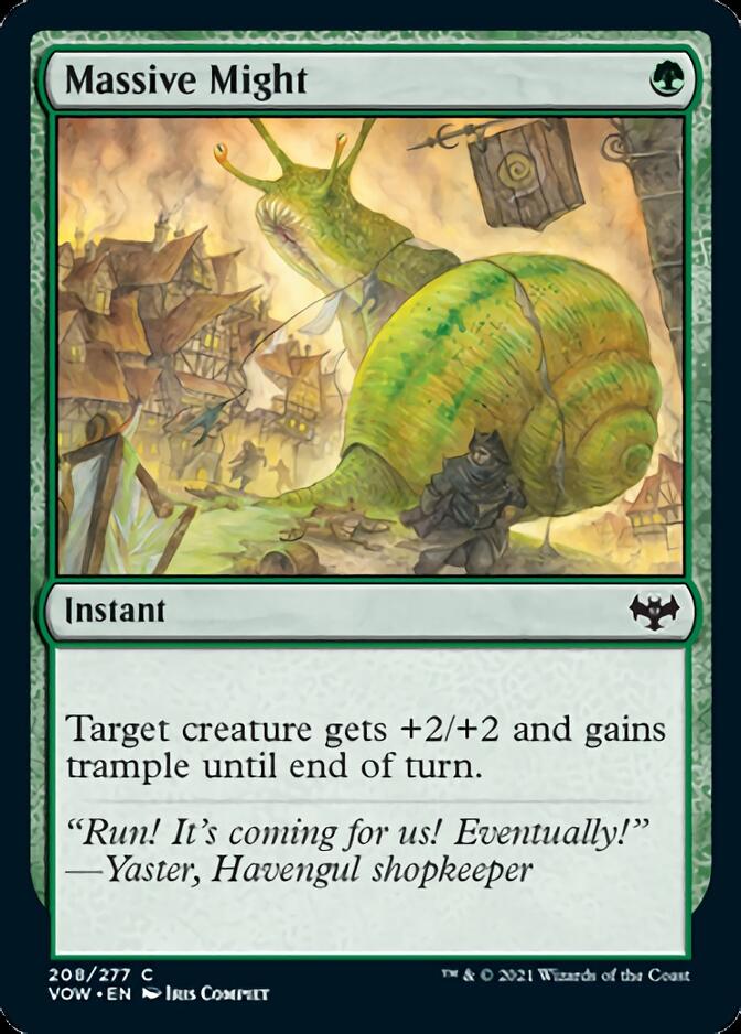 Massive Might [Innistrad: Crimson Vow] - Evolution TCG