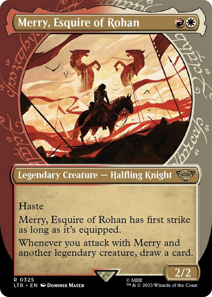 Merry, Esquire of Rohan (Showcase Ring Frame) [The Lord of the Rings: Tales of Middle-Earth] - Evolution TCG