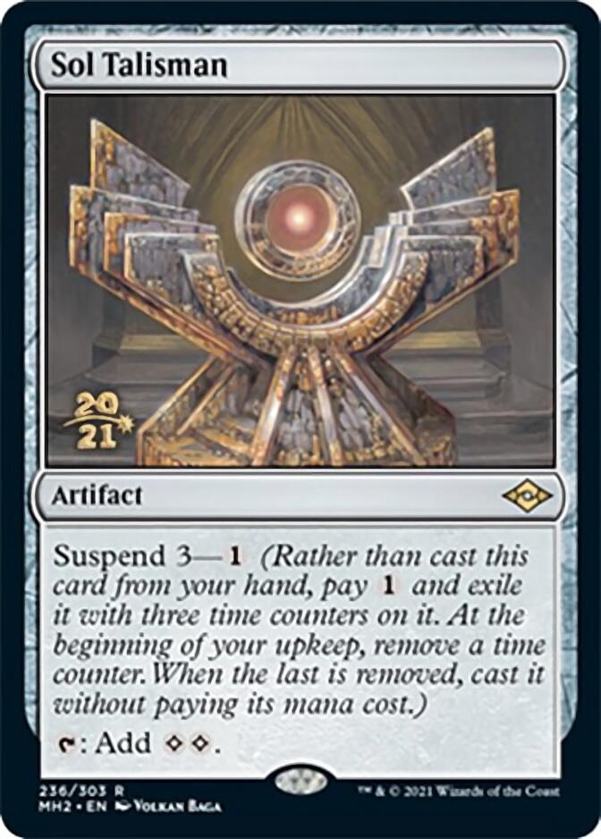 Sol Talisman [Modern Horizons 2 Prerelease Promos] - Evolution TCG