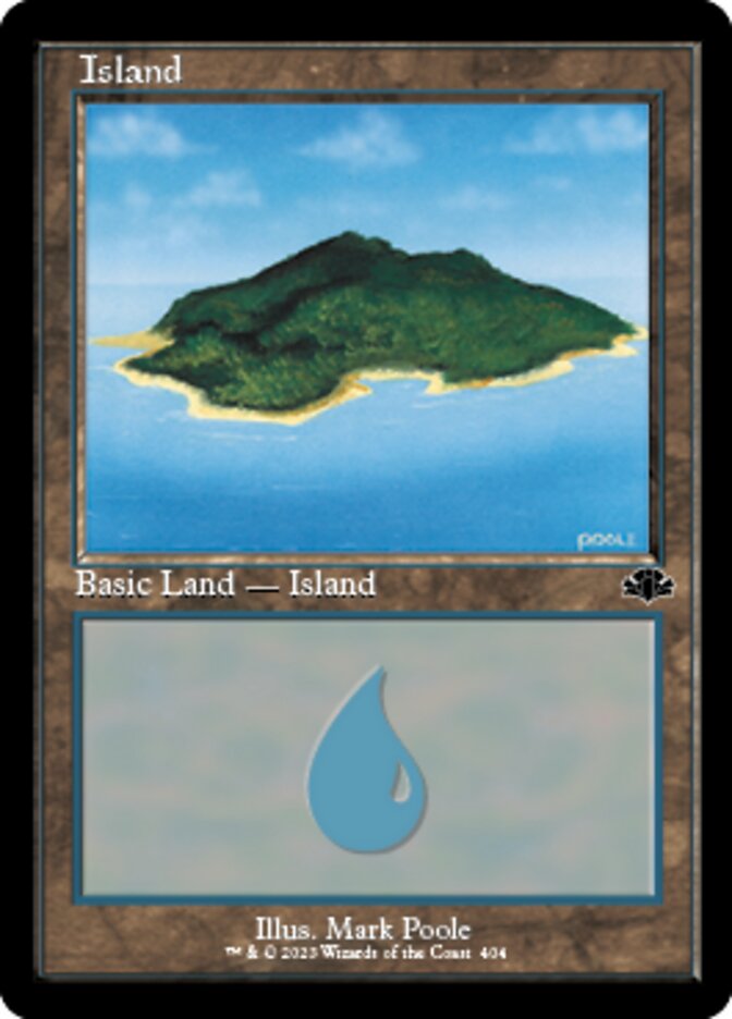 Island (404) (Retro) [Dominaria Remastered] - Evolution TCG