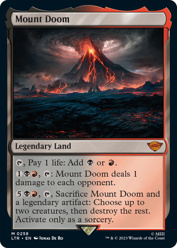 Mount Doom [The Lord of the Rings: Tales of Middle-Earth] - Evolution TCG