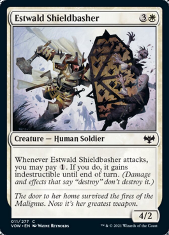 Estwald Shieldbasher [Innistrad: Crimson Vow] - Evolution TCG