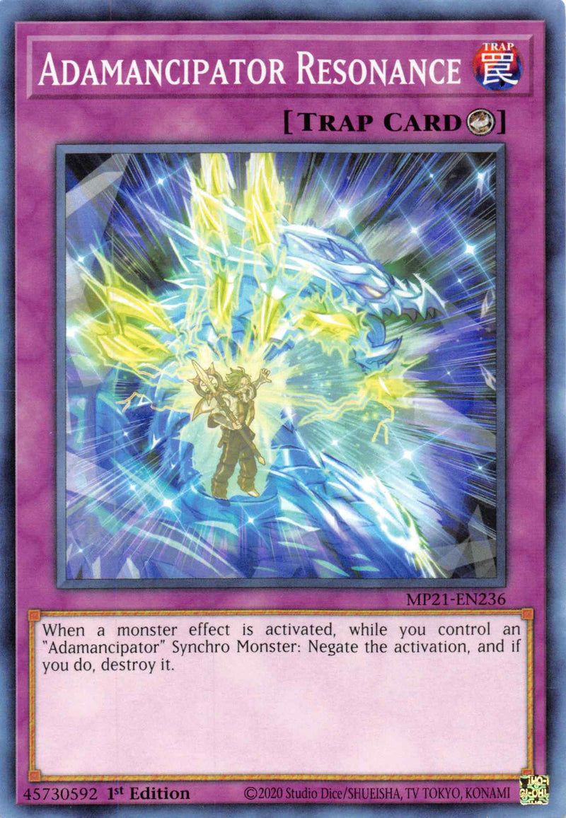 Adamancipator Resonance [MP21-EN236] Common - Evolution TCG