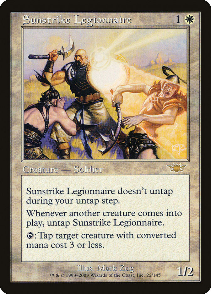 Sunstrike Legionnaire [Legions] - Evolution TCG