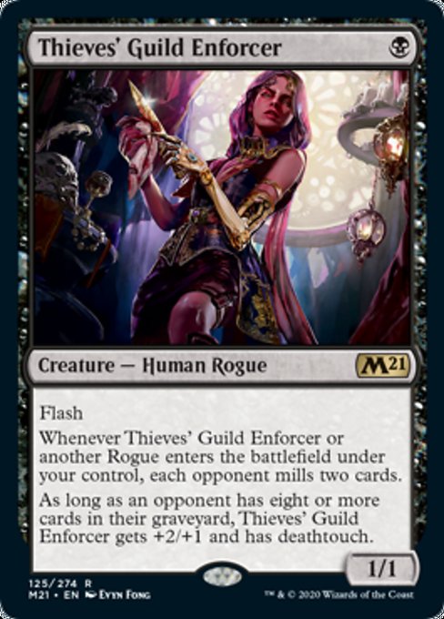 Thieves' Guild Enforcer [Core Set 2021] - Evolution TCG