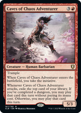 Caves of Chaos Adventurer [Commander Legends: Battle for Baldur's Gate] - Evolution TCG