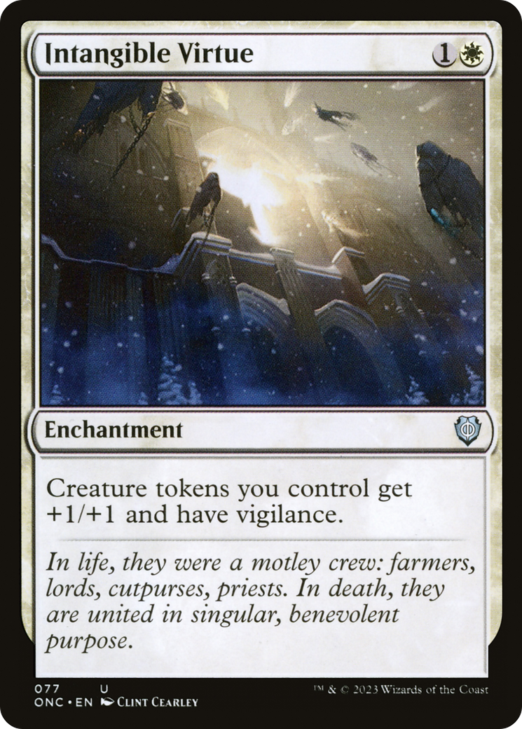 Intangible Virtue [Phyrexia: All Will Be One Commander] - Evolution TCG