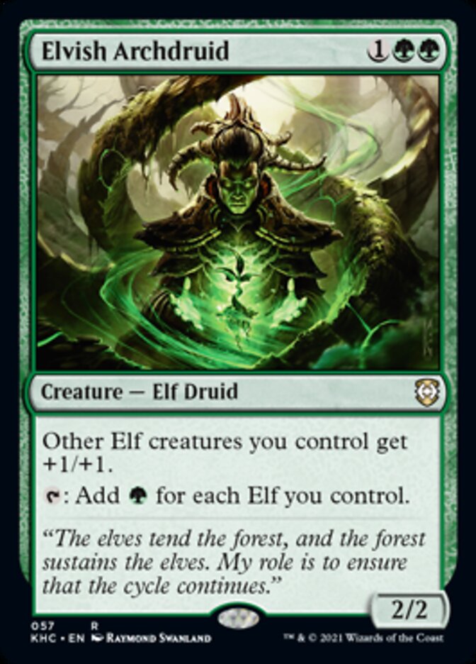 Elvish Archdruid [Kaldheim Commander] - Evolution TCG