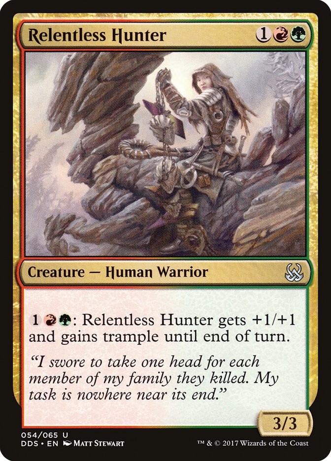 Relentless Hunter [Duel Decks: Mind vs. Might] - Evolution TCG | Evolution TCG
