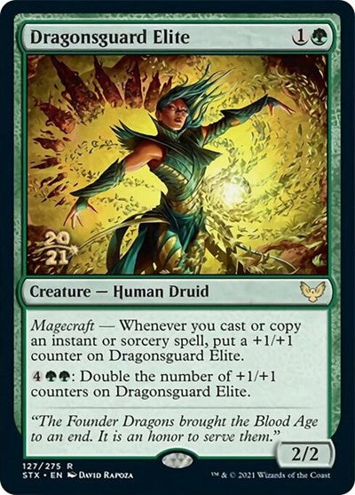 Dragonsguard Elite [Strixhaven: School of Mages Prerelease Promos] - Evolution TCG