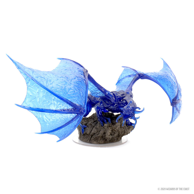 D&D Icons of the Realms: Sapphire Dragon Premium Figure - Evolution TCG