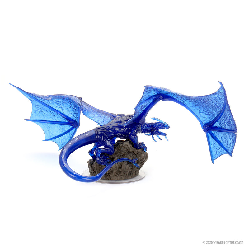 D&D Icons of the Realms: Sapphire Dragon Premium Figure - Evolution TCG