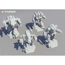 BattleTech: Miniature Force Pack - Innersphere Heavy Battle Lance - Evolution TCG