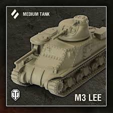 World of Tanks Wave 1 American M3 Lee Medium Tank - Evolution TCG